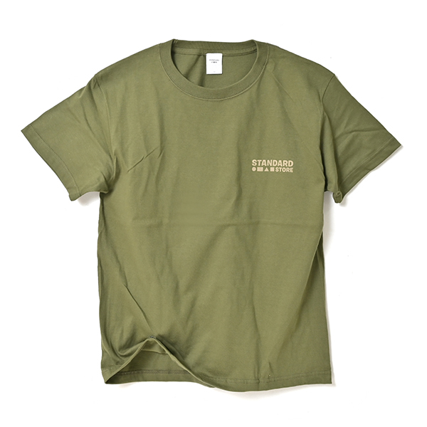 STANDARD STORE × ANDY DAVIS ORIGINAL T-SHIRT（LOGO）OLIVE