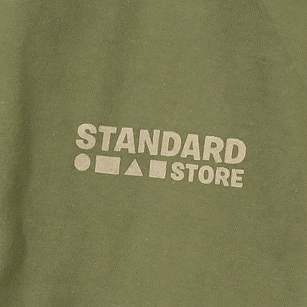 STANDARD STORE × ANDY DAVIS ORIGINAL T-SHIRT（LOGO）OLIVE