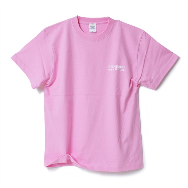 STANDARD STORE × ANDY DAVIS ORIGINAL T-SHIRT（LOGO）PINK