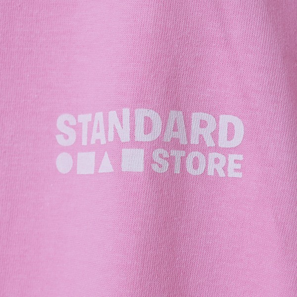 STANDARD STORE × ANDY DAVIS ORIGINAL T-SHIRT（LOGO）PINK