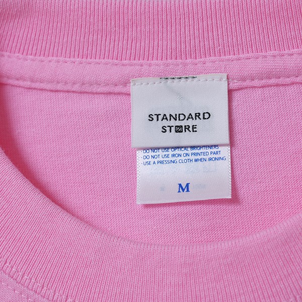 STANDARD STORE × ANDY DAVIS ORIGINAL T-SHIRT（LOGO）PINK