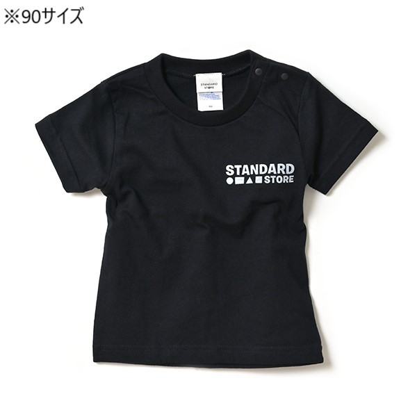 【KID'S】STANDARD STORE × ANDY DAVIS ORIGINAL T-SHIRT（LOGO）BLACK