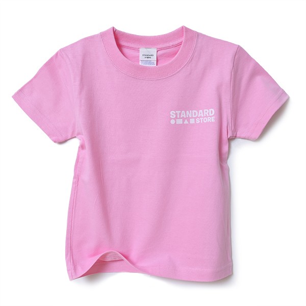 【KID'S】STANDARD STORE × ANDY DAVIS ORIGINAL T-SHIRT（LOGO）PINK