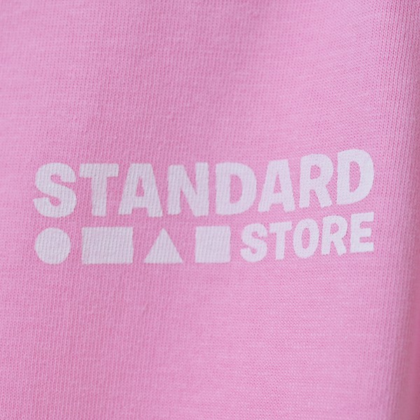 【KID'S】STANDARD STORE × ANDY DAVIS ORIGINAL T-SHIRT（LOGO）PINK