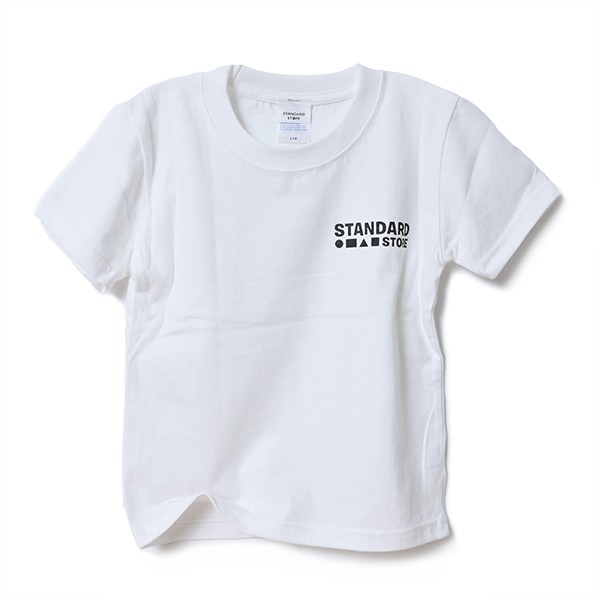 【KID'S】STANDARD STORE × ANDY DAVIS ORIGINAL T-SHIRT（LOGO）WHITE