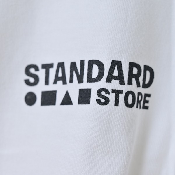 【KID'S】STANDARD STORE × ANDY DAVIS ORIGINAL T-SHIRT（LOGO）WHITE