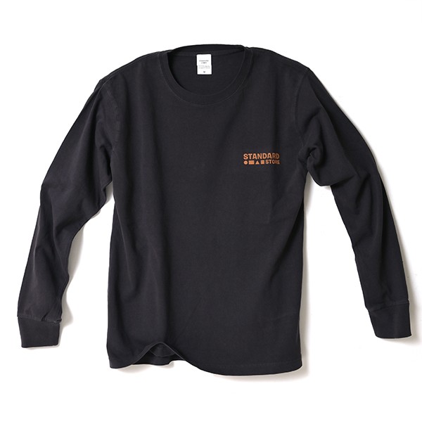 STANDARD STORE × ANDY DAVIS ORIGINAL LS T-SHIRT（LOGO）BLACK