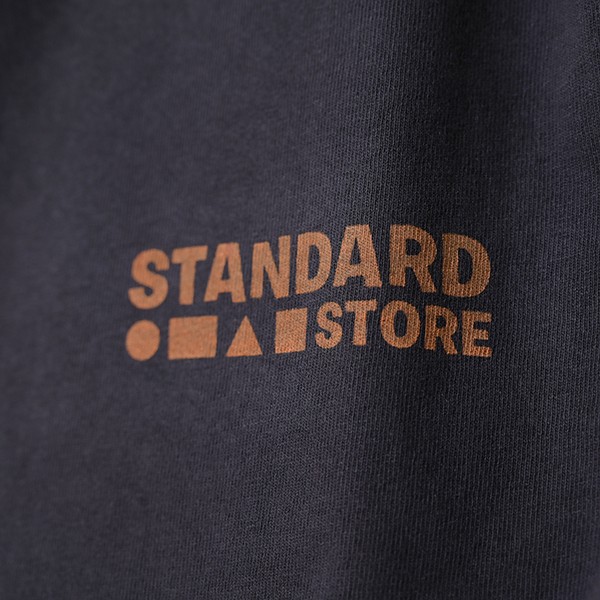 STANDARD STORE × ANDY DAVIS ORIGINAL LS T-SHIRT（LOGO）BLACK