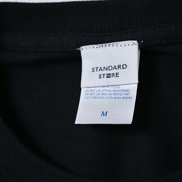 STANDARD STORE × ANDY DAVIS ORIGINAL T-SHIRT（LOGO）BLACK