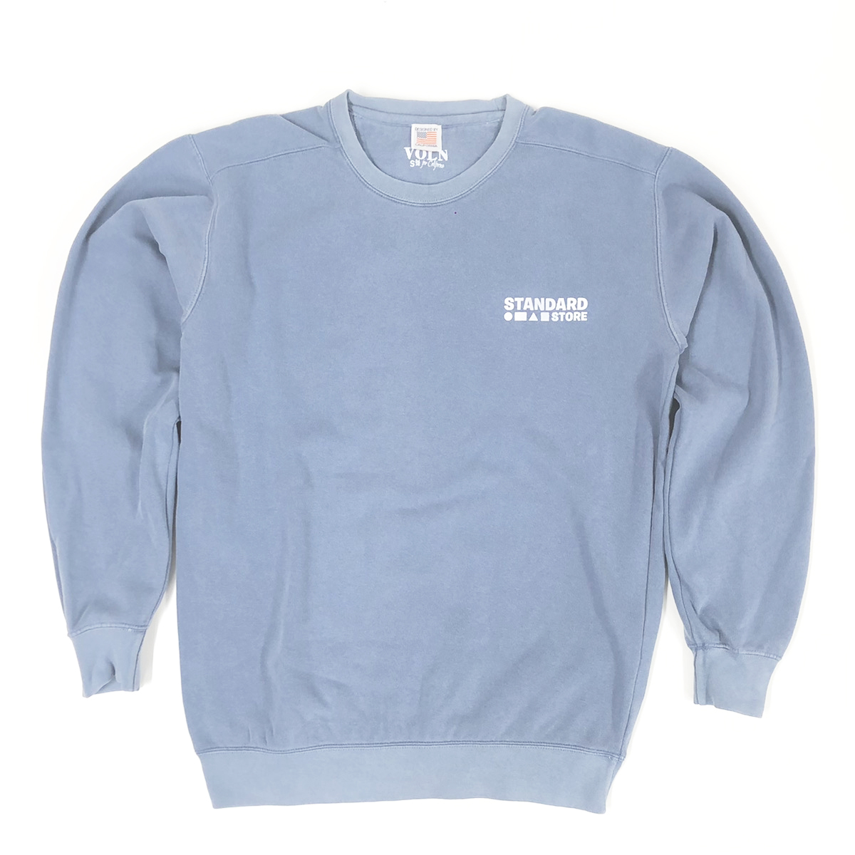 VOLN×STANDARD STORE ORIGINAL CREW NECK スエット 裏起毛 USA サーフィン アメリカン トレーナー ユニセックス