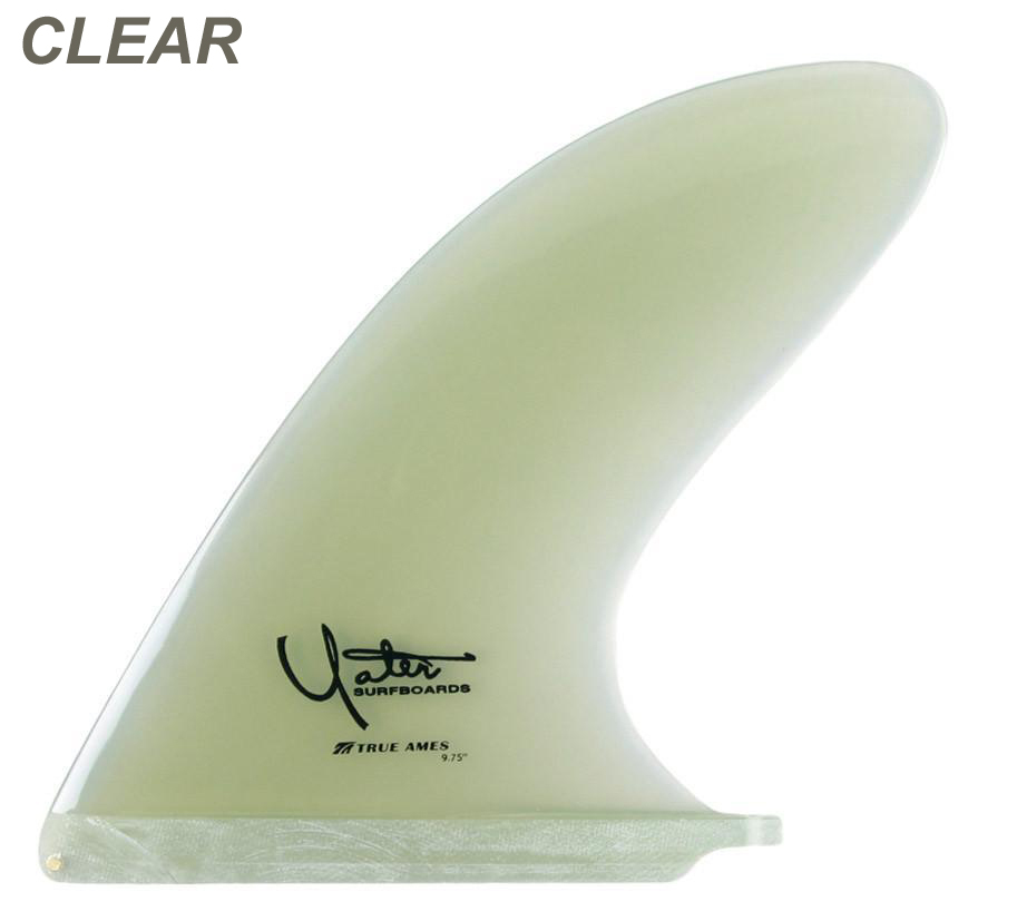 TRUE AMES トゥルーアムス Yater Spoon 9.75" イェーター フィン ロングボード  センターフィン シングルフィン 3カラー スプーン