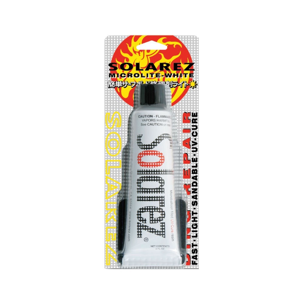 WAHOO ソーラーレズ マイクロライトホワイト ミニ 0.5oz SOLAREZ MICROLITE WHITE 深い傷用 パテ 修理剤 パウダーフィラー配合