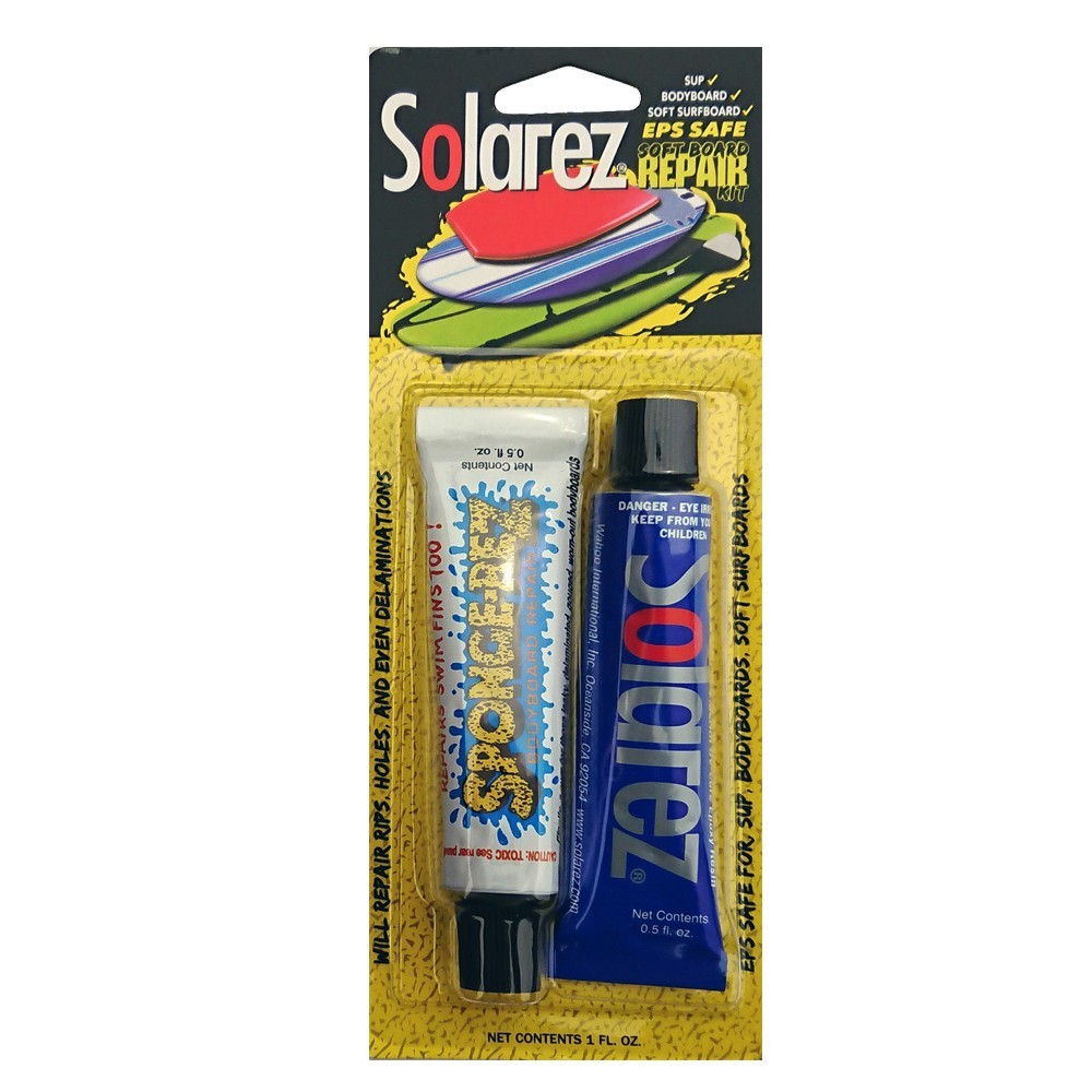 WAHOO ソフトボードリペアキット 0.5oz SOFTBOARD REPAIR KIT　ソーラーレズ　リペア樹脂　エポキシ樹脂　スポンジ樹脂　サーフボード修理剤