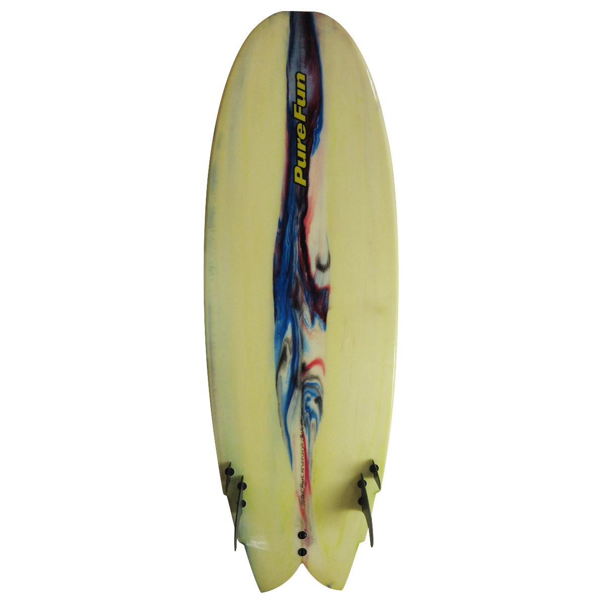 PURE FUN SURFBOARDS / DOUBLE WING SWALLOW 5`6
