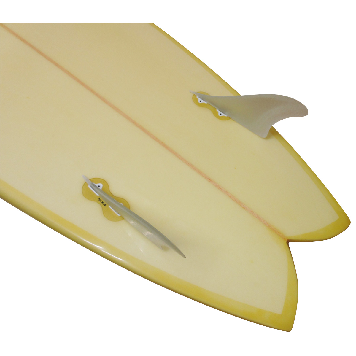 SHAPES AND HULLS / FLEX FIN TWIN FISH 5`9