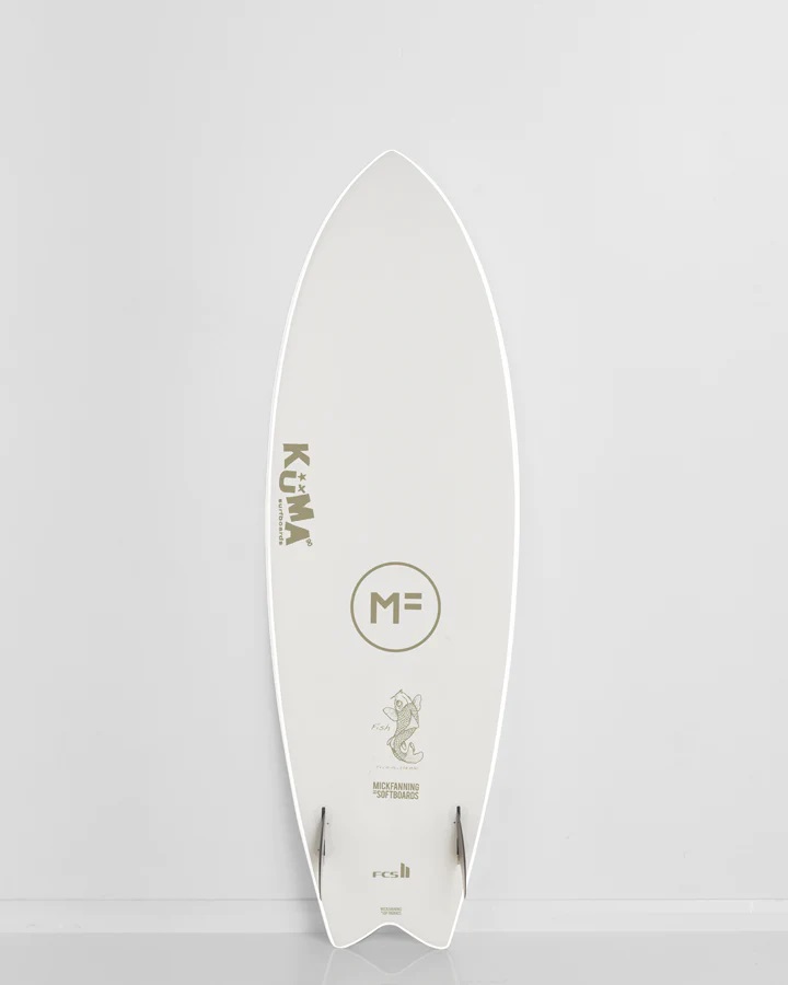 MF SOFTBOARDS / KUMAFISH 5`10 / WHITE