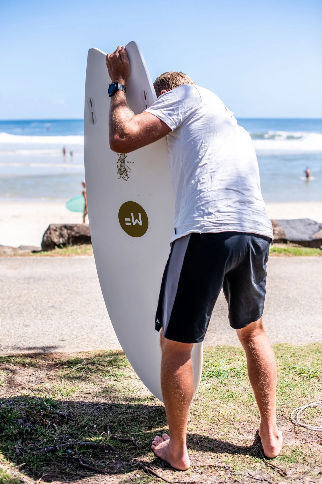 MF SOFTBOARDS / KUMAFISH 5`10 / WHITE