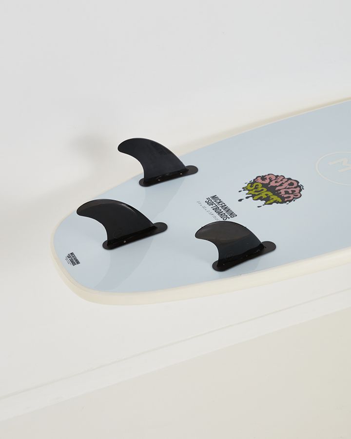 MF SOFTBOARDS / SUPER SOFT 7`6 WHITE/SKY BLUE