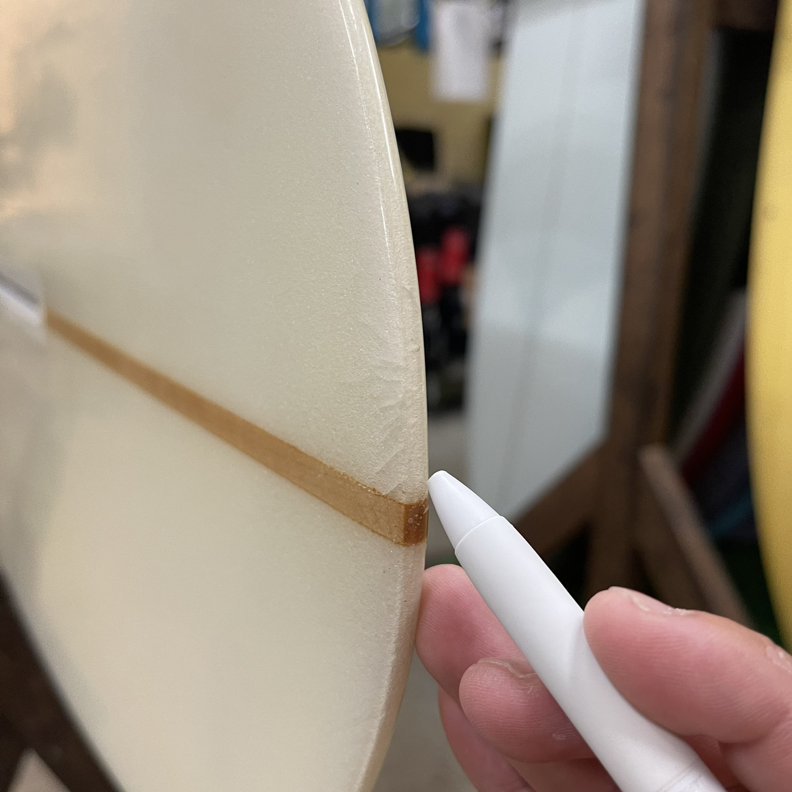 MAHAL SURFBOARDS / HULL CUSTOM 7`6