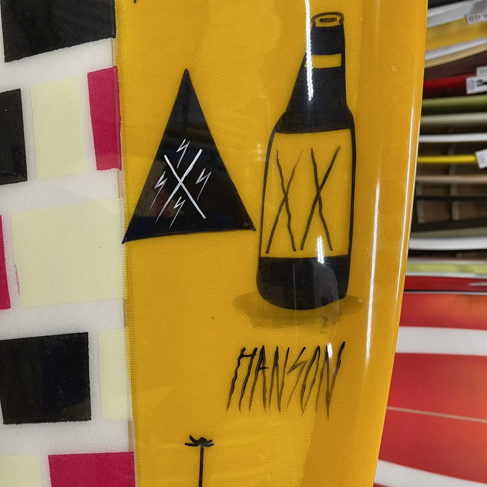 CASH / Noserider 9`5 Art by Dave Hanson | USED SURF×SURF MARKET