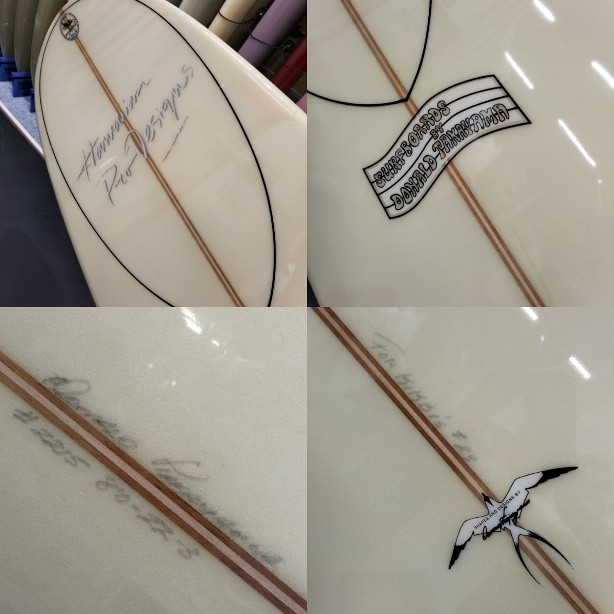 HAWAIIAN PRO DESIGNS  / SCORPION 8`0 Shaped by Donald Takayama