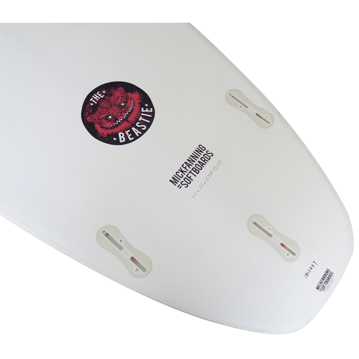 MF SOFTBOARDS / BEASTIE 7`0 WHITE