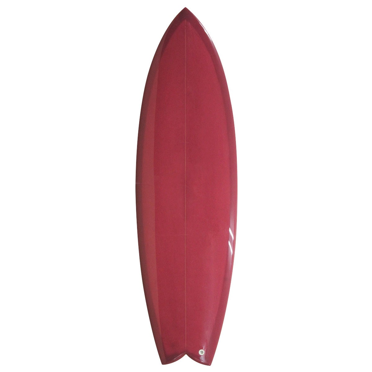 NO DECAL / QUAD FISH 5`10 BURGUNDY