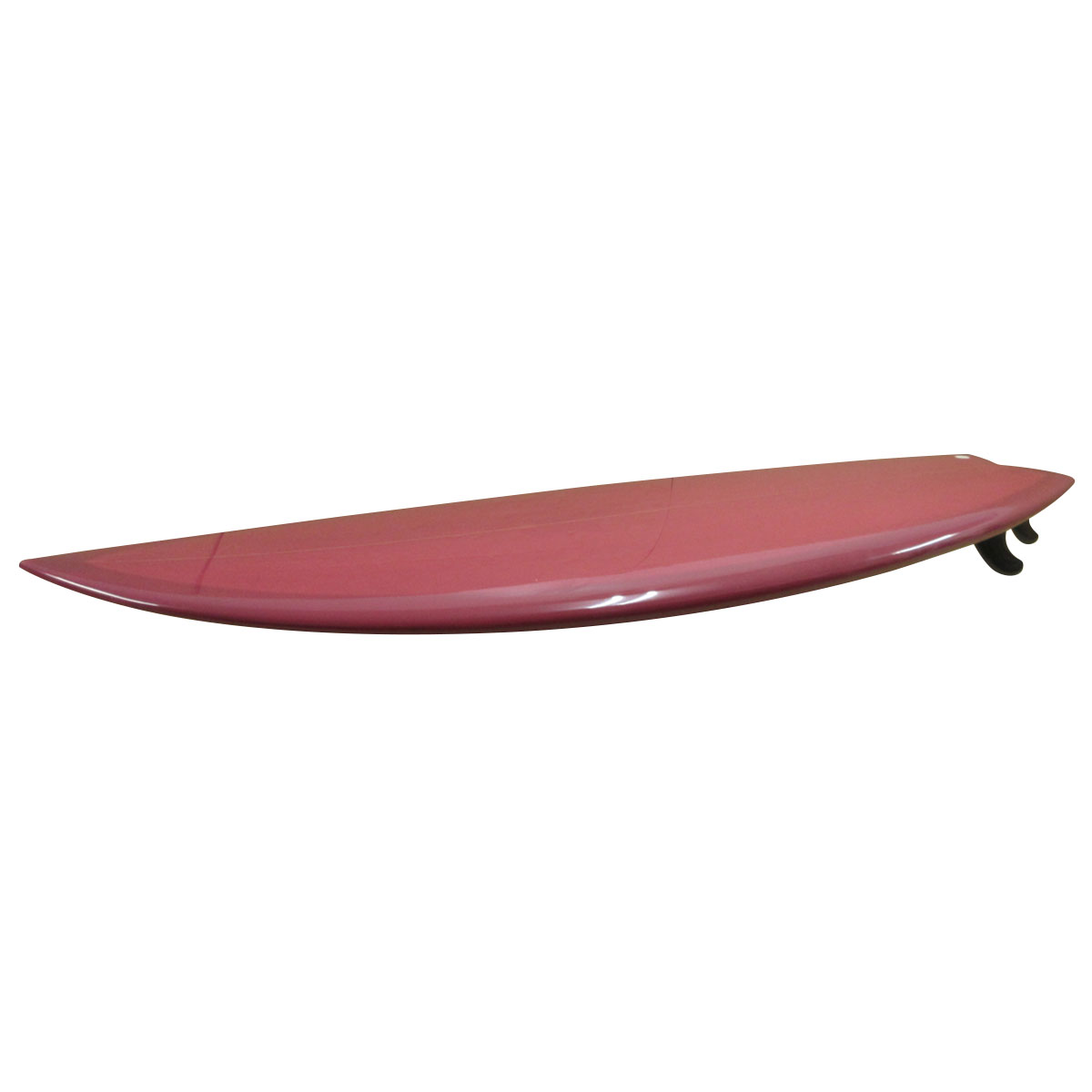 NO DECAL / QUAD FISH 5`10 BURGUNDY