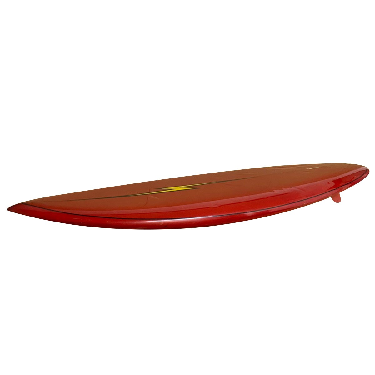 LIGHTNING BOLT / 70`S RETRO SINGLE FIN 6`2 Shaped by YU