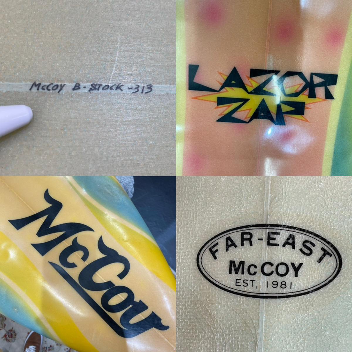 McCOY / LAZOR ZAP 5`9 TWIN