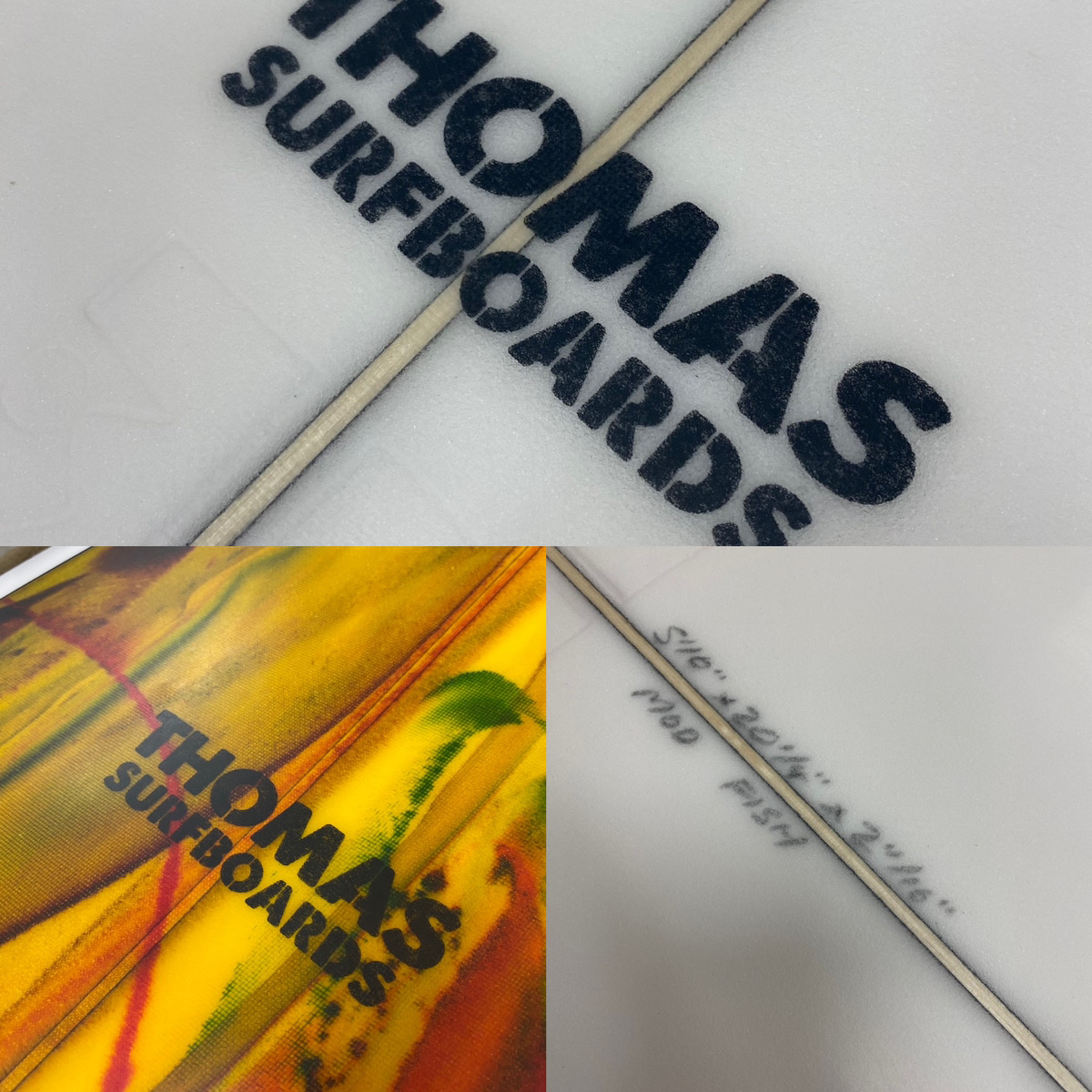 THOMAS SURFBOARD / FISH 5`10