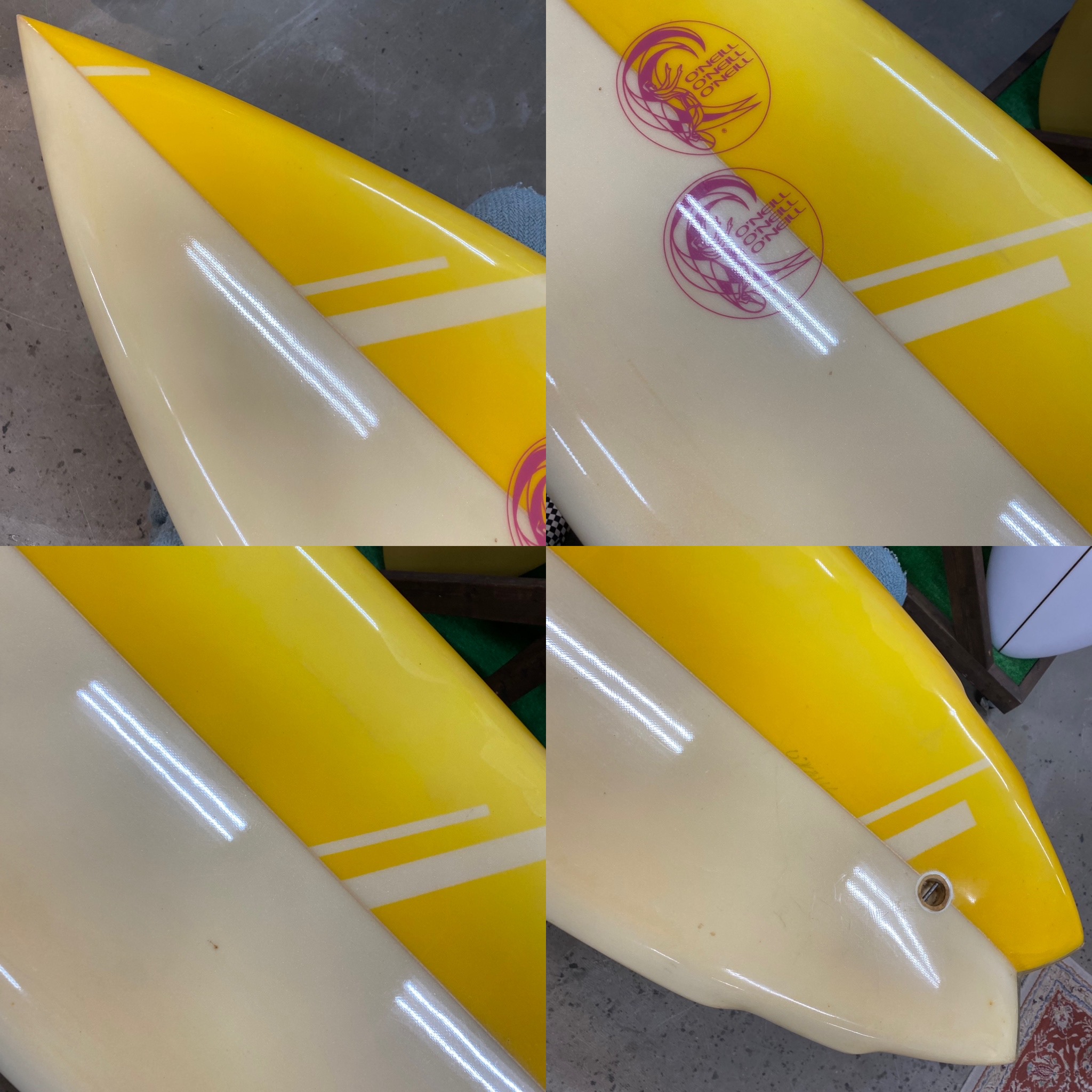 O`NEILL / 70`S Double Wing Swallow 5`10 Shape by Jack O`neill 