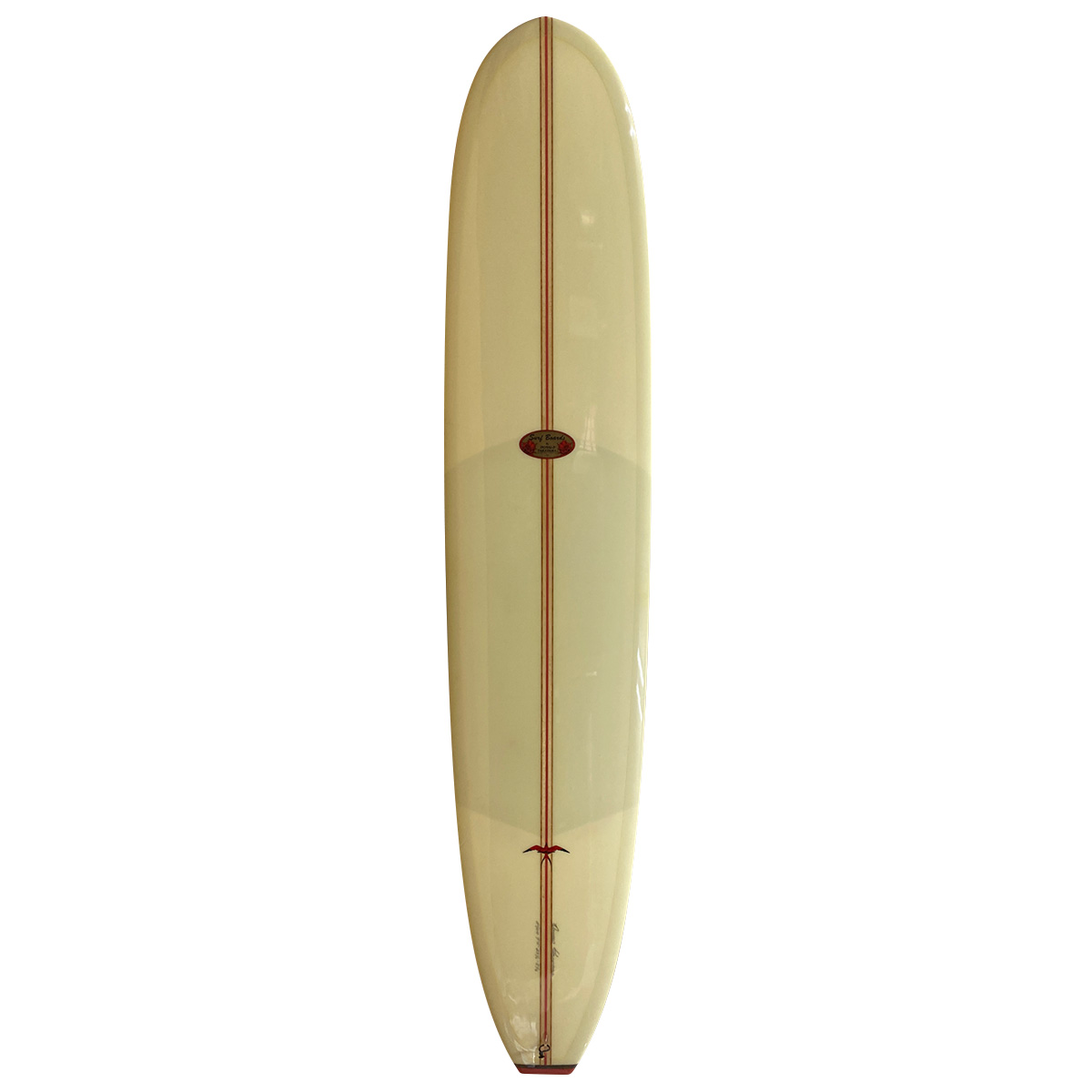 HAWAIIAN PRO DESIGNS / CLASSIC NOSERIDER RED FIN 9`5