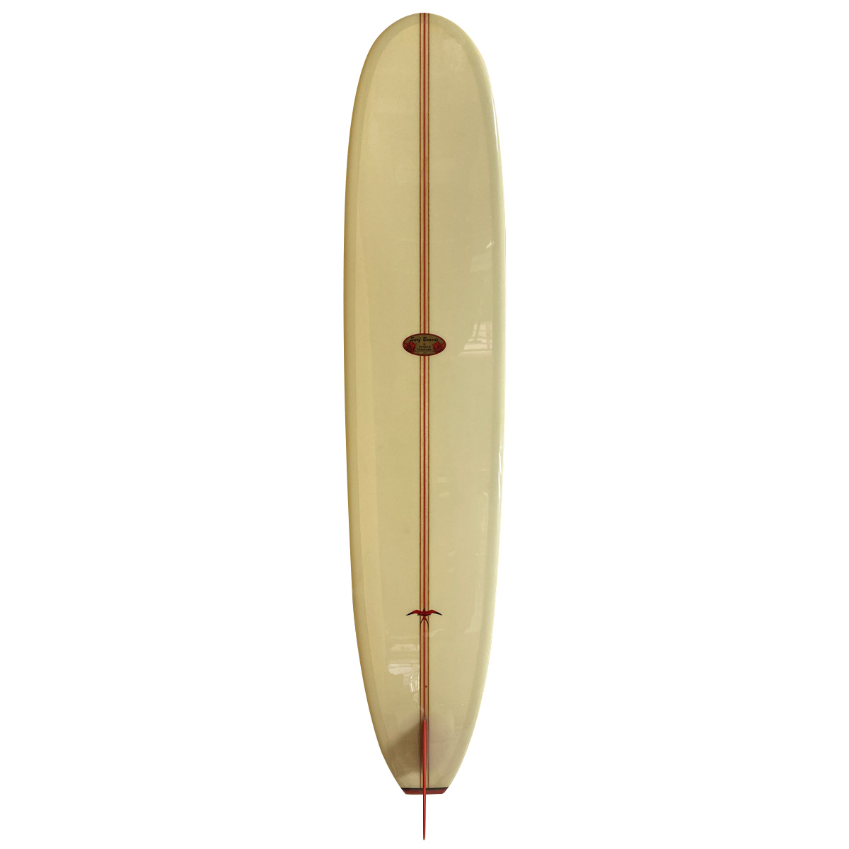 HAWAIIAN PRO DESIGNS / CLASSIC NOSERIDER RED FIN 9`5