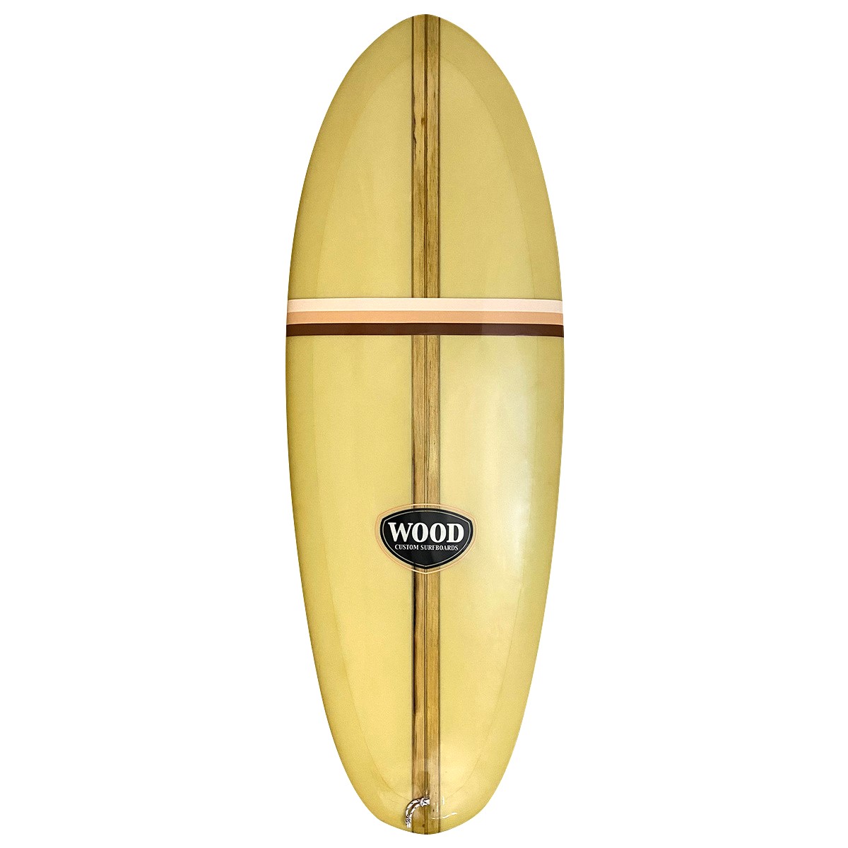 WOOD CUSTOM SURFBOARDS / WOOD CUSTOM SURFBOARDS / THE GYPSY 5`7 Agave Stringer