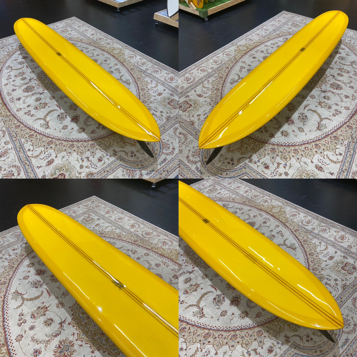 TYLER / SINGLE FIN YELLOW 9`8 limited edition series #17/20