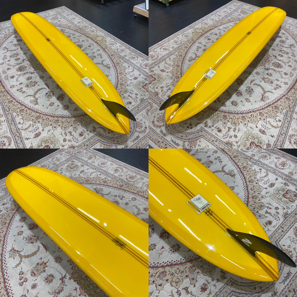 TYLER / SINGLE FIN YELLOW 9`8 limited edition series #17/20