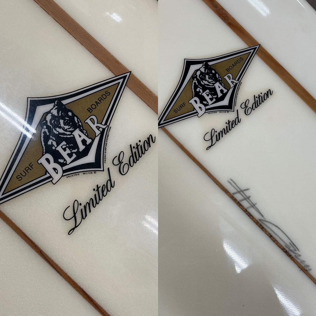 BEAR SURFBOARDS / LIMITED EDITION 10`0