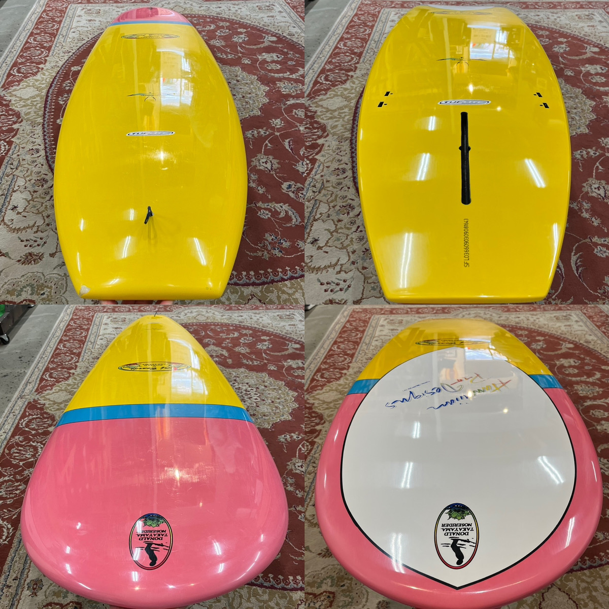 HAWAIIAN PRO DESIGNS / IN THE PINK  9`4 TUFLITE