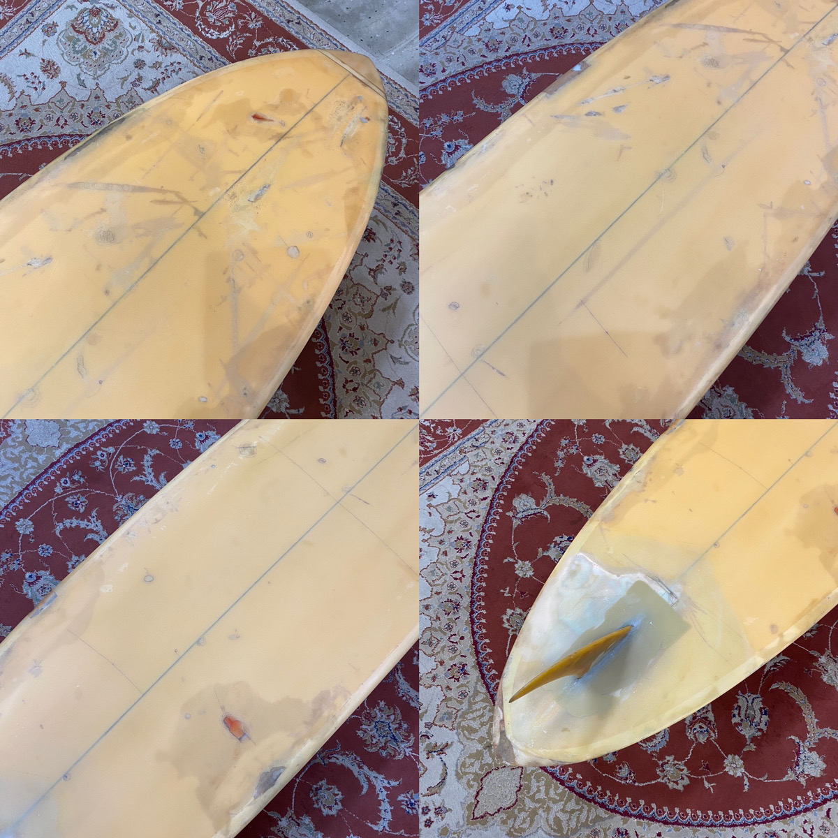 SKIP FRYE / 70'S SINGLE FIN 8`8