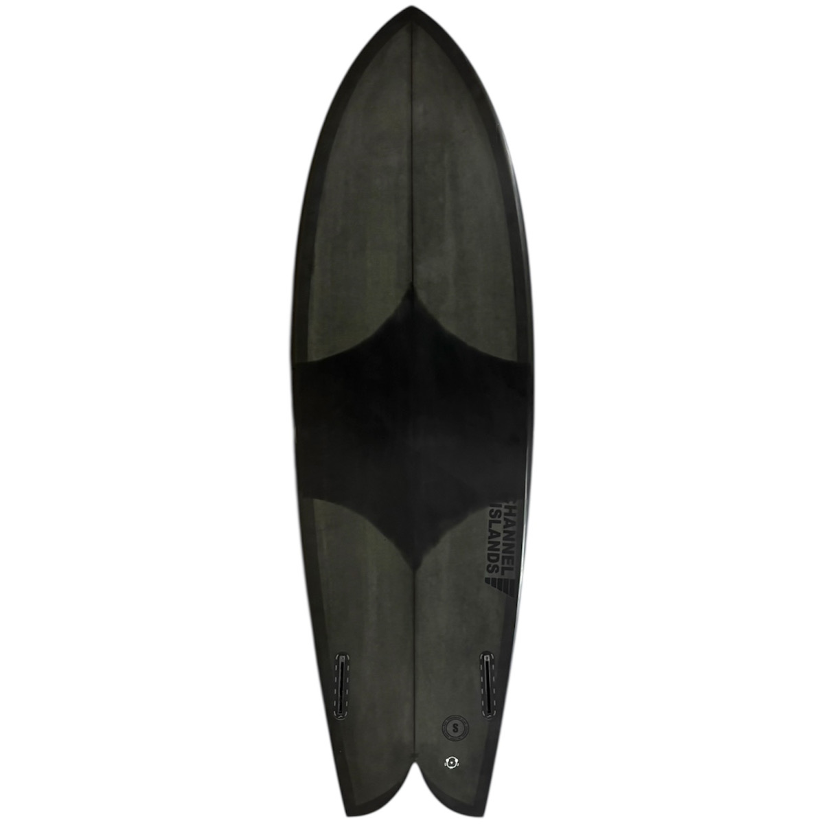 Channel Islands Black and White Surfboard - White