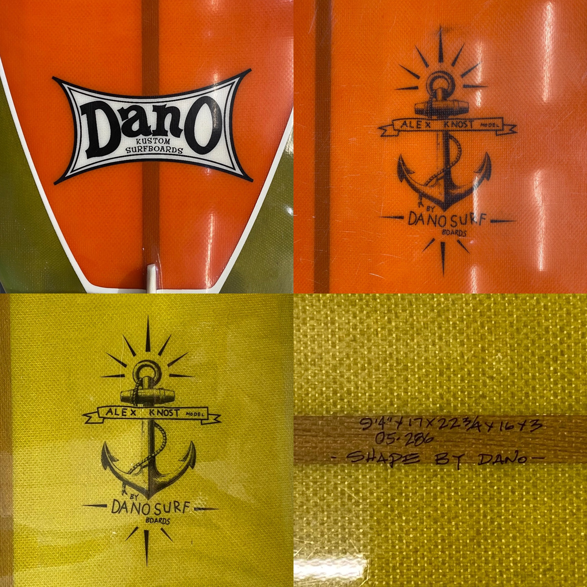 DANO / ALEX KNOST PERSONAL 9`4