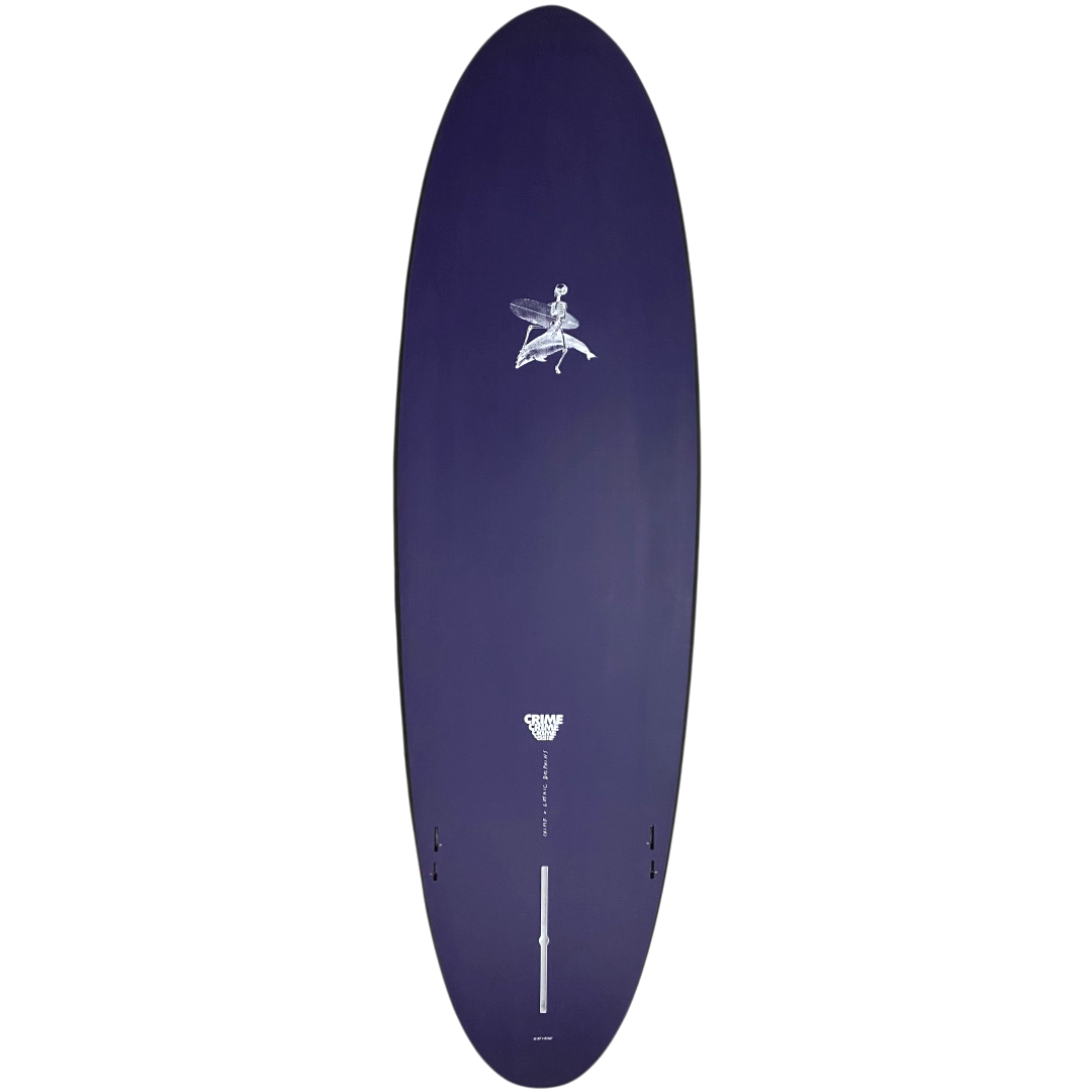 CRIME / GOTHIC DOLPHINS 6`6 BLACK VIOLET | USED SURF×SURF MARKET