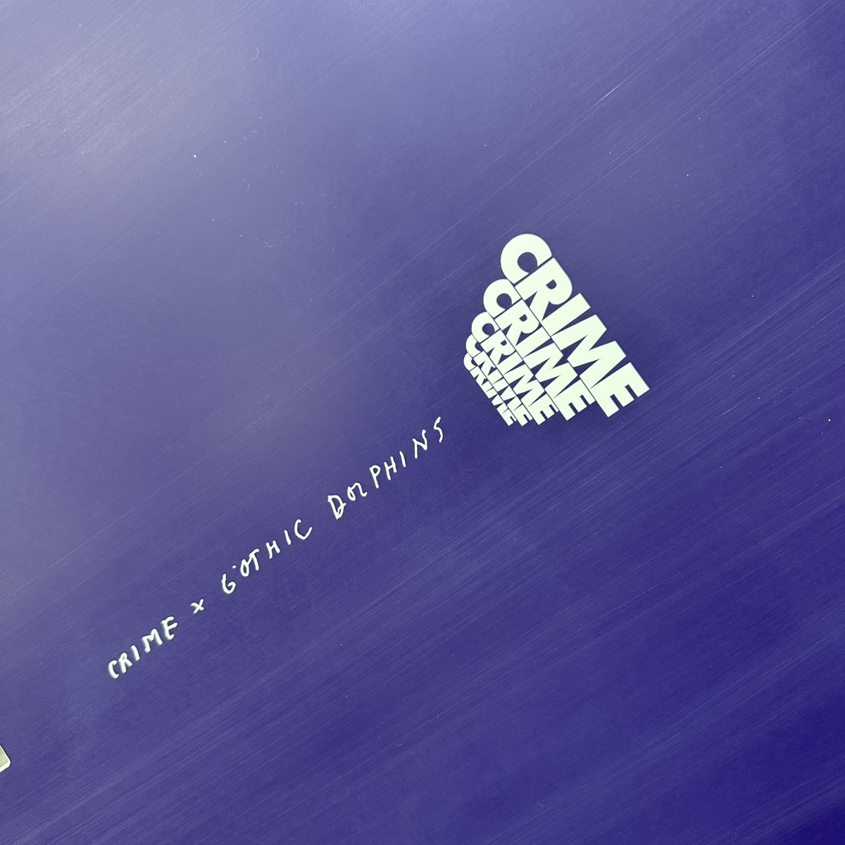 CRIME / GOTHIC DOLPHINS 6`6 BLACK VIOLET