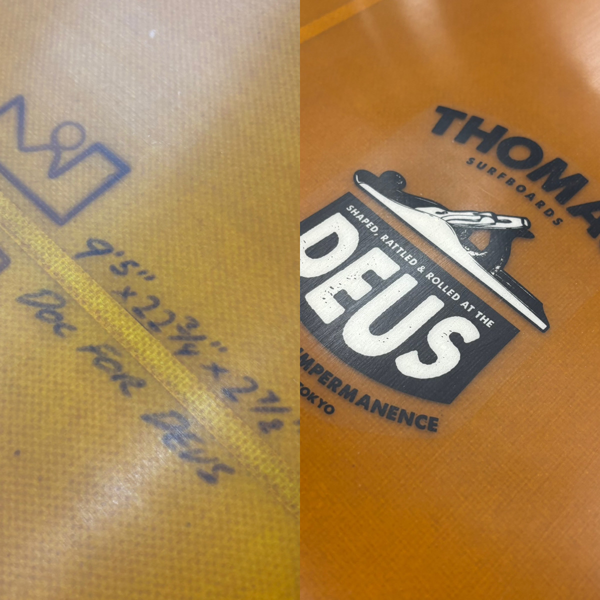 THOMAS SURFBORDS × DEUS / Harrison Model 9`5