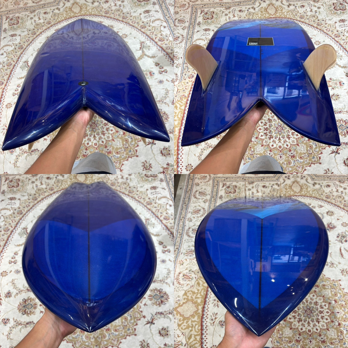 FINGER SHAPE / FISH 5`7