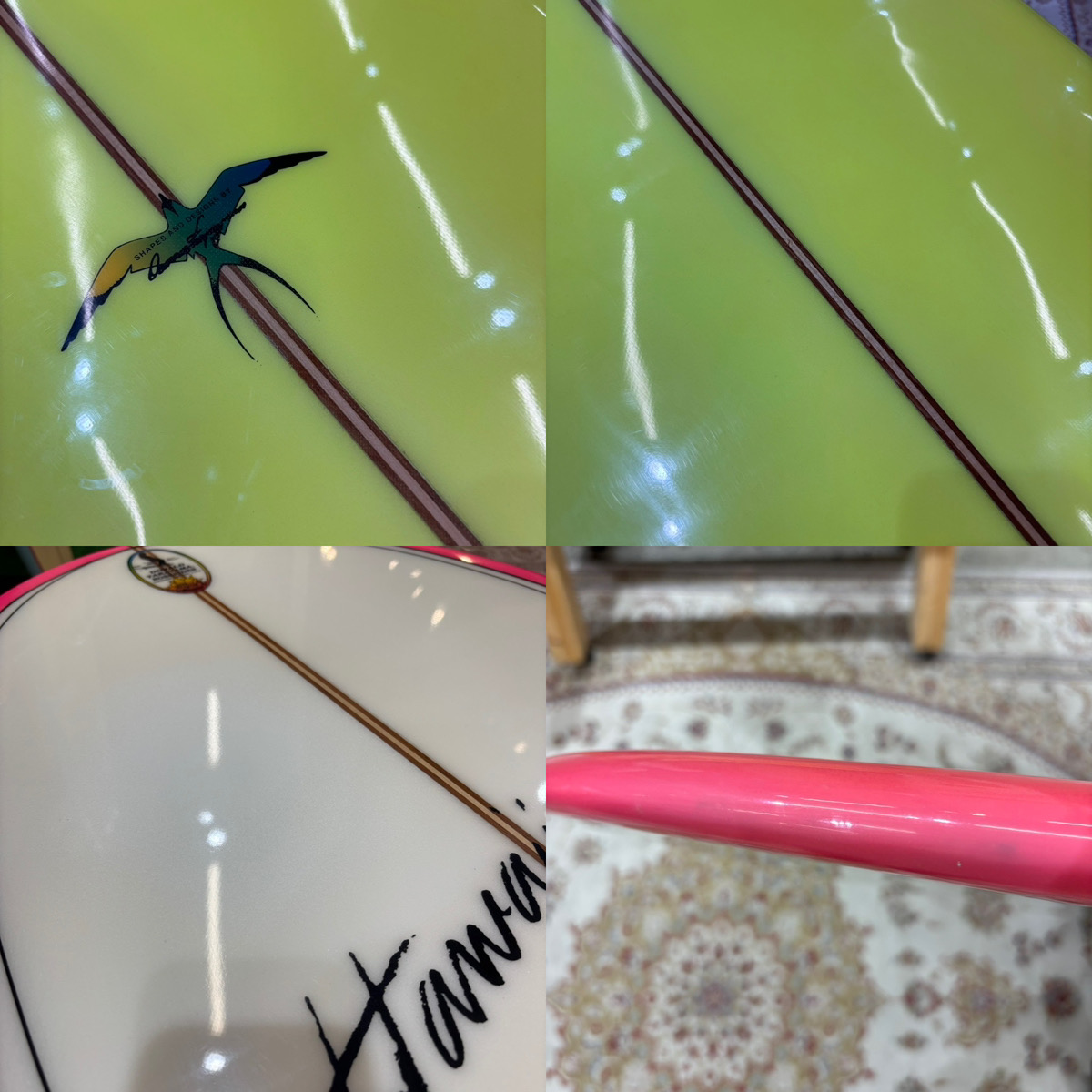 HAWAIIAN PRO DESIGNS / IN THE PINK 8`10