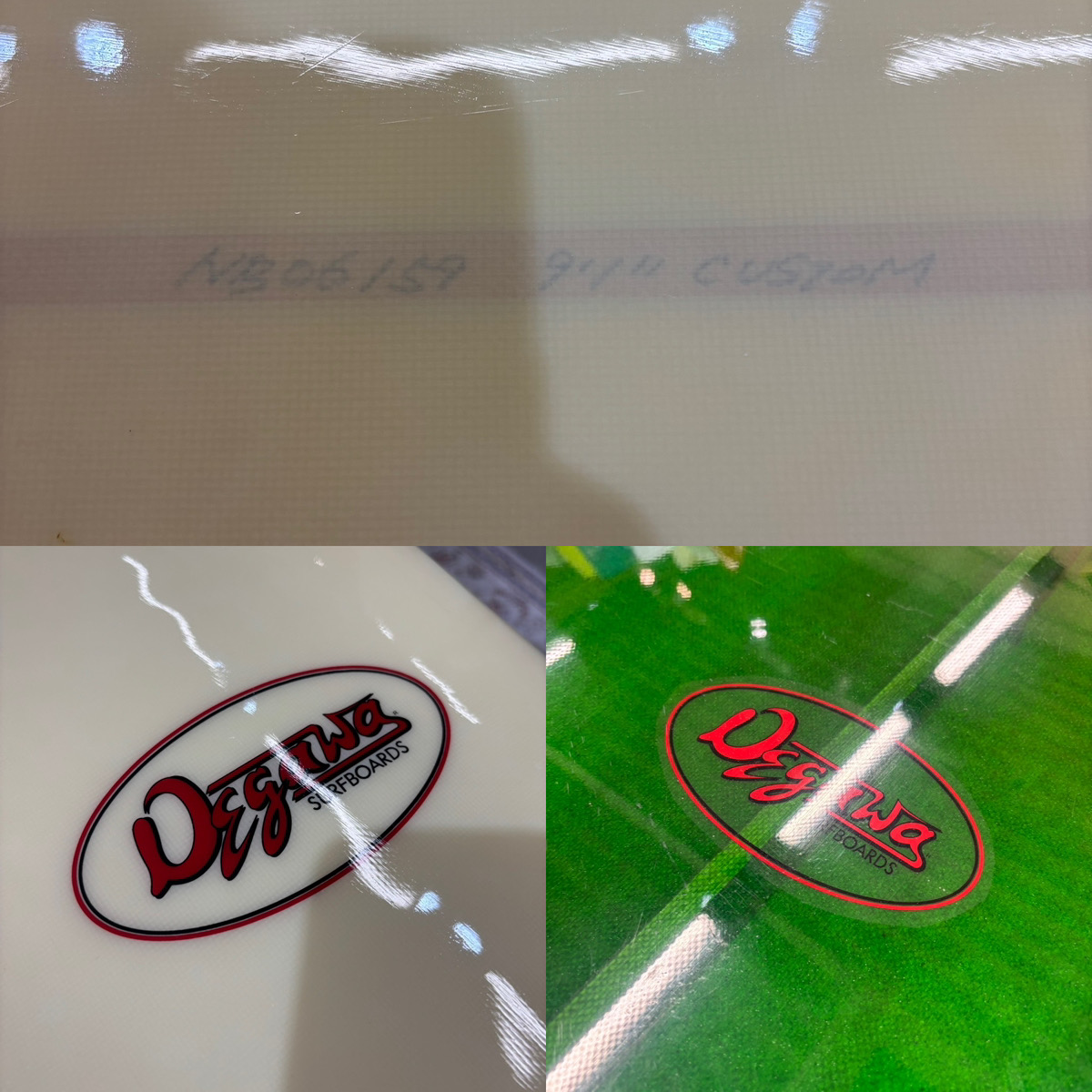 Degawa Surfboards / CUSTOM SIGNLE PIN 9`1