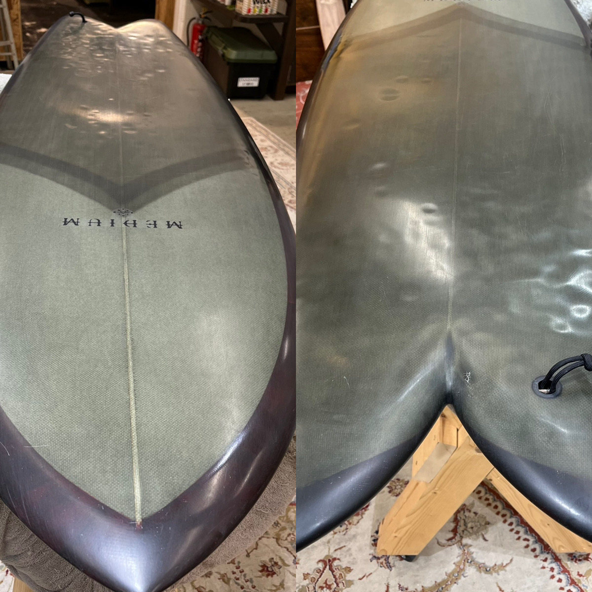 MEDIUM THE BRAND / 5`6 HALF BEAK Shaped by TAPPY