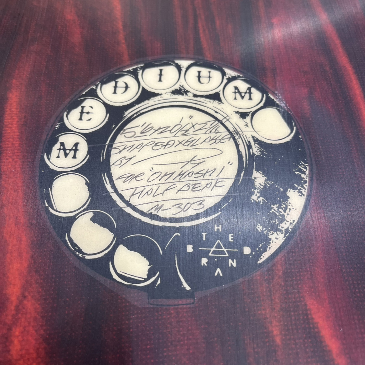 MEDIUM THE BRAND / 5`6 HALF BEAK Shaped by TAPPY